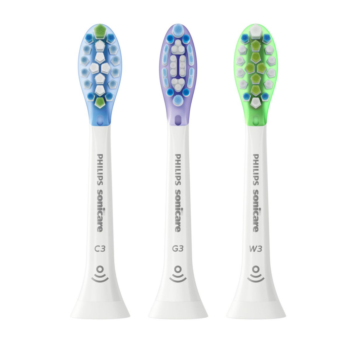 Philips Sonicare Replacement Toothbrush Heads Smart Recognition Variety 3-pk. Pack Philips