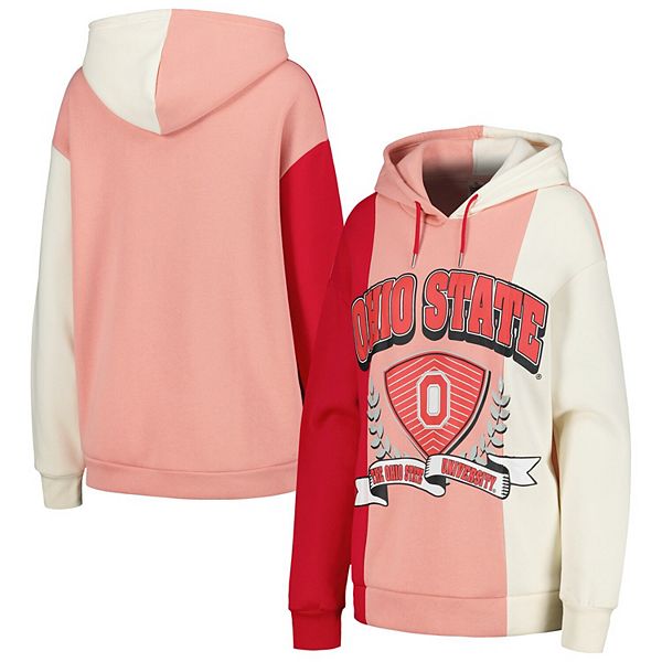 Женское худи Gameday Couture с капюшоном и флисовой подкладкой Scarlet Ohio State Buckeyes Hall of Fame Gameday Couture