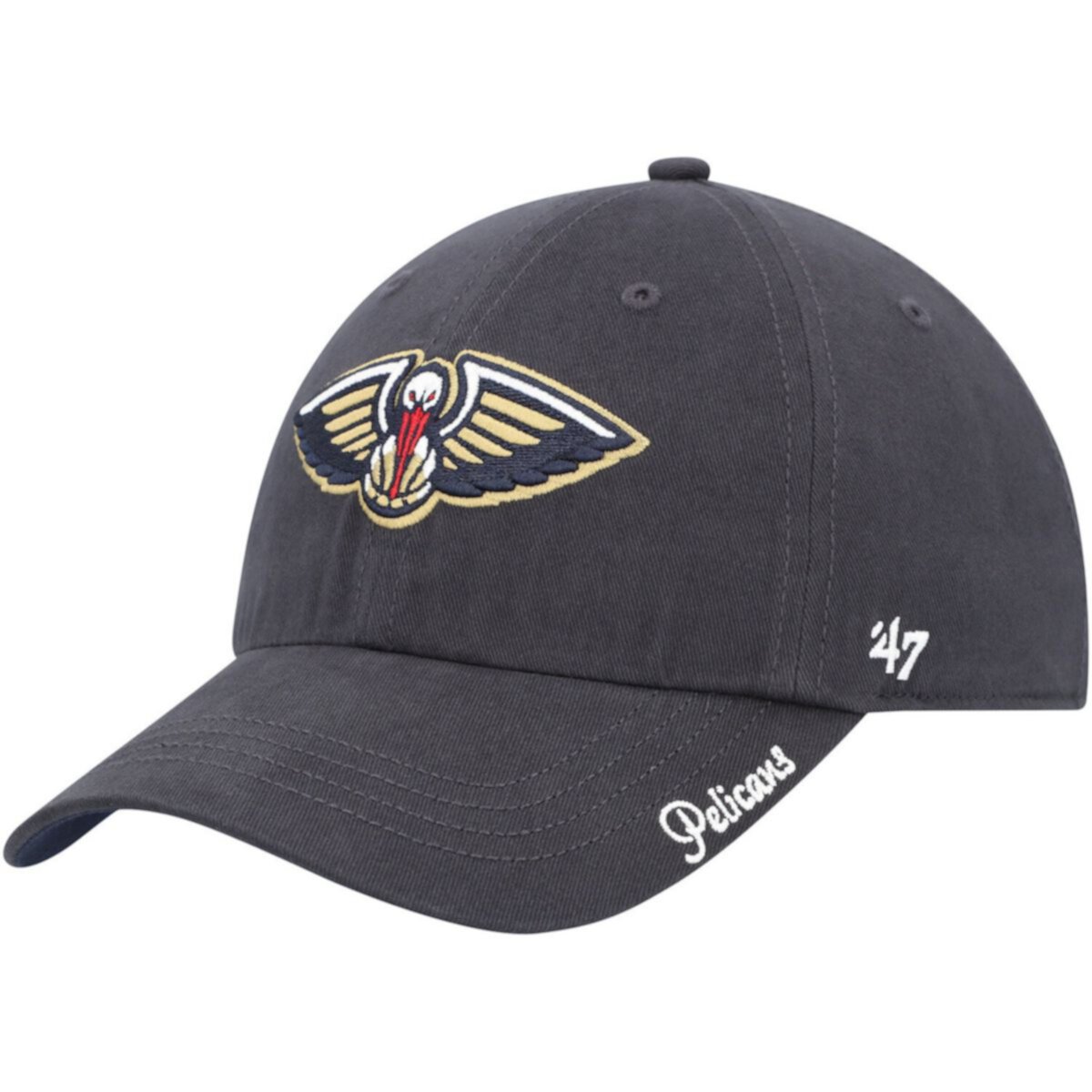 Женская темно-синяя регулируемая шляпа New Orleans Pelicans Miata 2047 года Unbranded
