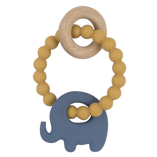 Playground Silicone Lilac Elephant Teether Playground