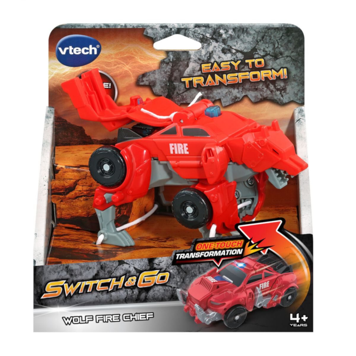 Игрушка VTech Switch & Go Wolf Fire Chief VTech