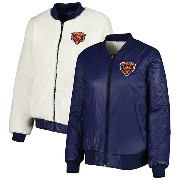 Женская Повседневная куртка G-III 4Her by Carl Banks Chicago Bears Switchback In The Style