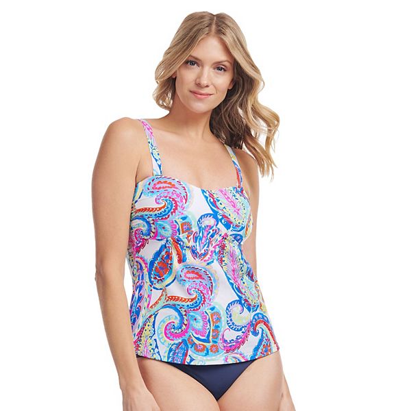 Женский Топ для Плавания Mazu French Paisley Sweetheart A-Line Mazu Swim