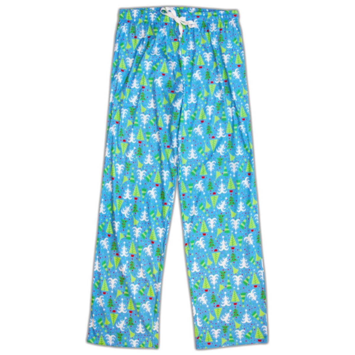 Женские длинные ночные брюки с принтом для взрослых синего цвета Fun Tree MCCC Sportswear