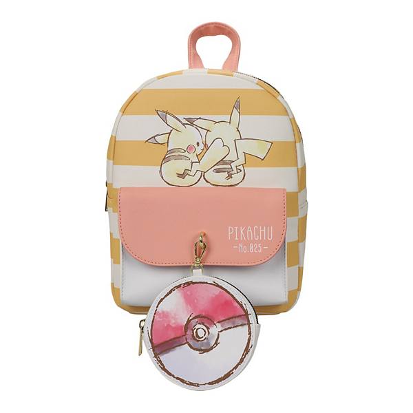 Рюкзак повседневный License Women's Pokemon Pikachu Sketch Mini & Coin Purse Set License