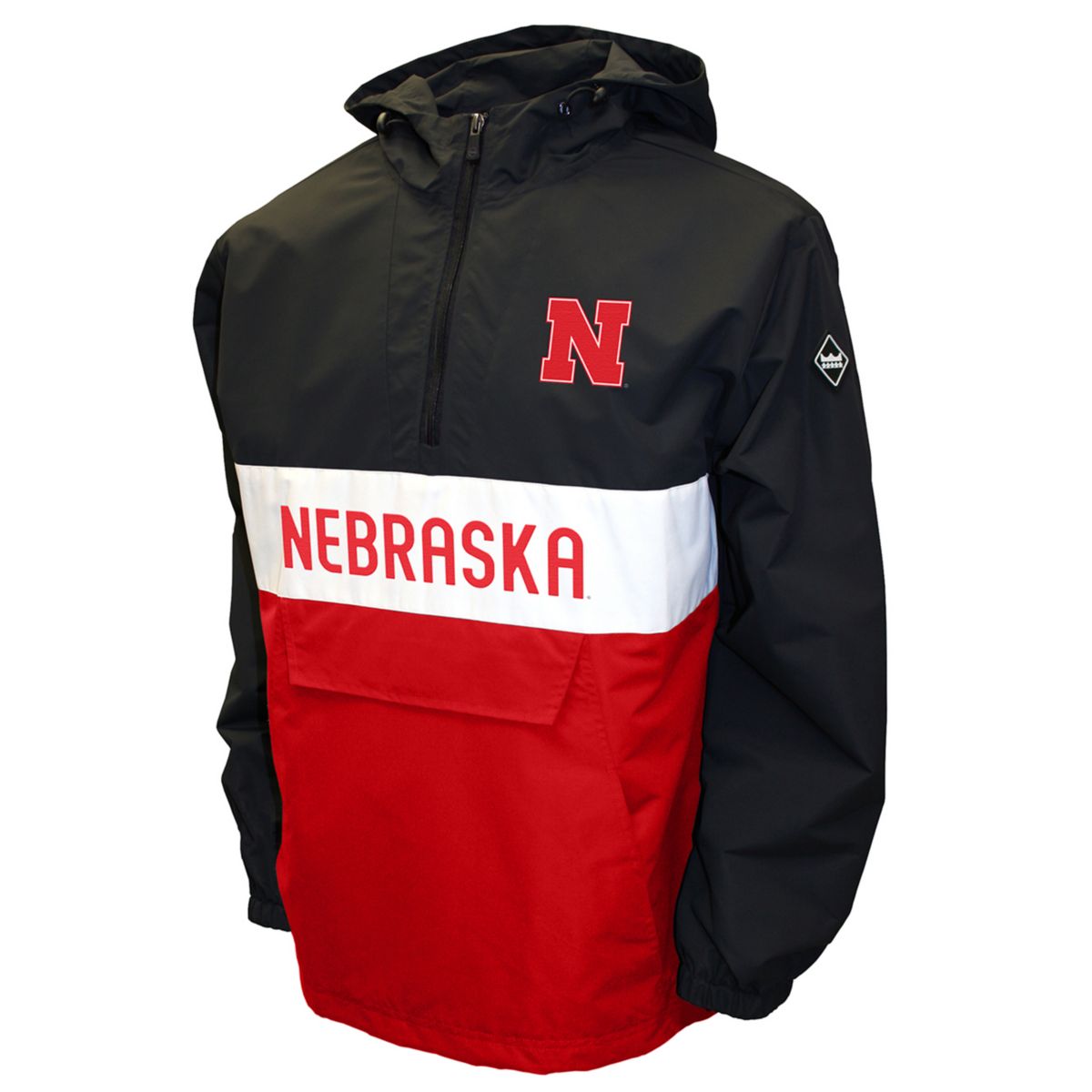 Мужской пуловер-анорак Franchise Club Nebraska Cornhuskers Alpha Franchise Club