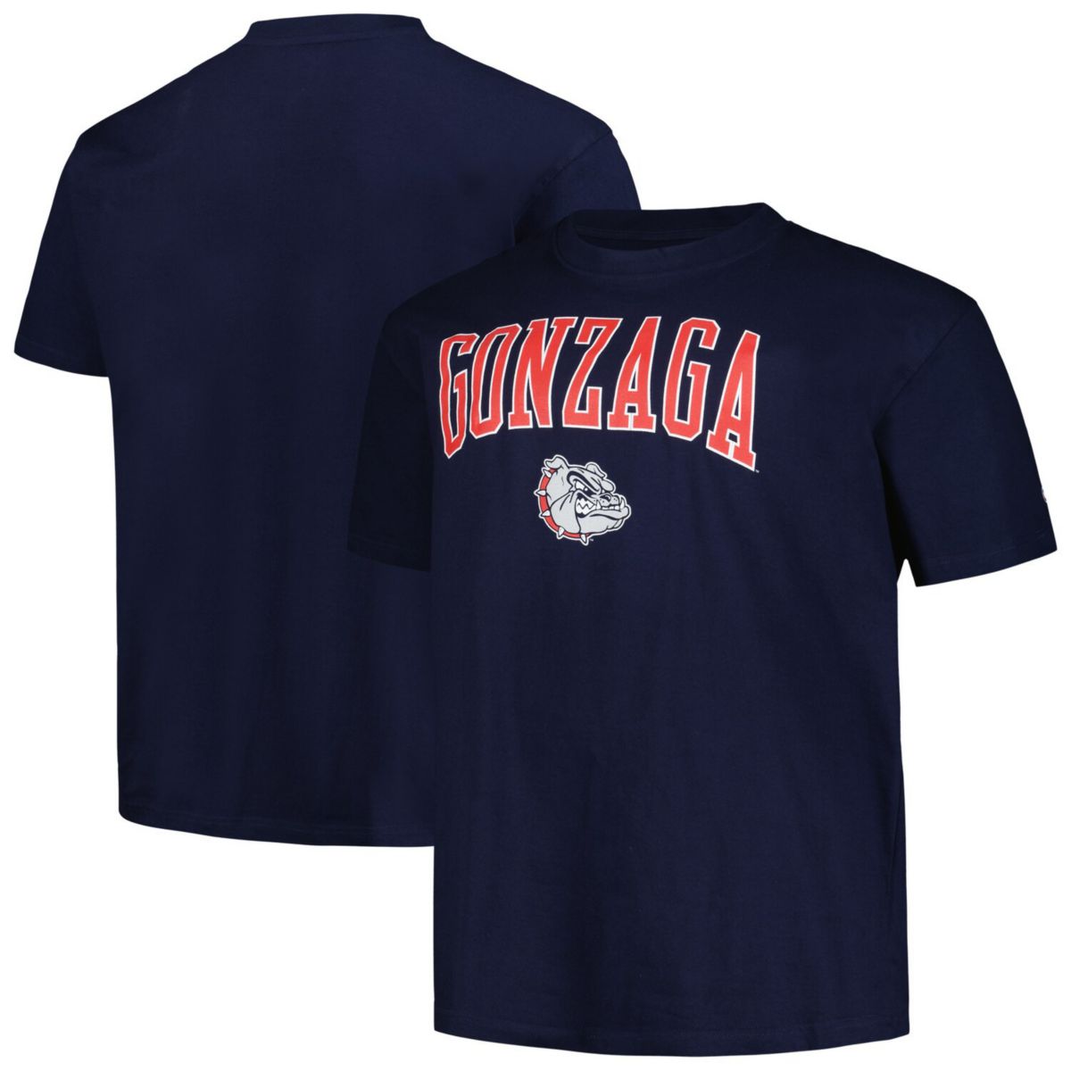 Мужская Футболка Champion Gonzaga Bulldogs Arch Over Logo Champion