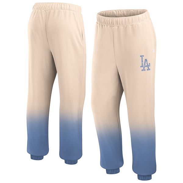 Женские флисовые расклешенные брюки Los Angeles Dodgers Luxe Ombre от Fanatics Branded, 60% хлопок Unbranded