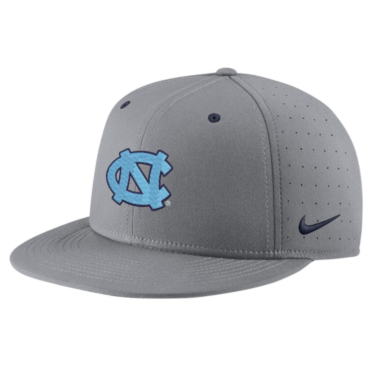 Кепка Nike Gray North Carolina Tar Heels с флажком США True AeroBill Nitro USA