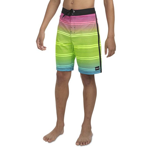 Шорты для плавания Hurley Для мальчиков Shoreline Stretch Stripe Hurley