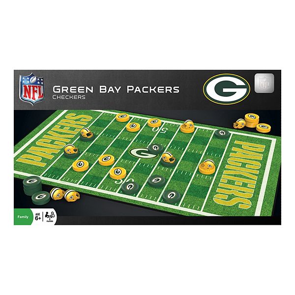 NFL Green Bay Packers Checkers Masterpieces Puzzles