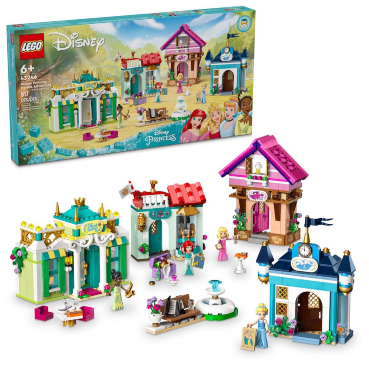 LEGO Disney Princess: Набор приключений на рынке Дисней Принцесс 43246 Lego