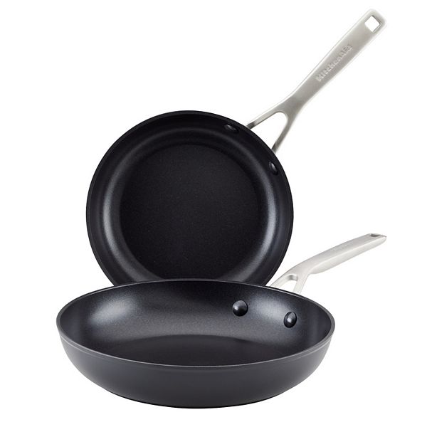 KitchenAid® 2-pc.Hard-Anodized Induction Nonstick Frypan Set KitchenAid