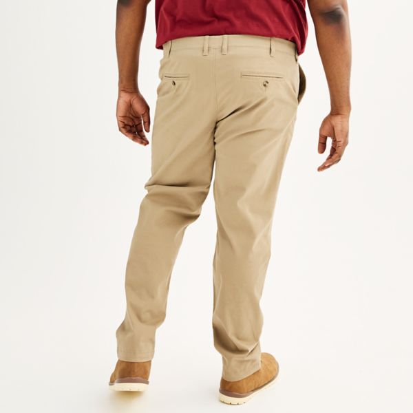 Мужские Повседневные брюки SONOMA Flexwear Straight-Fit Chinos Sonoma