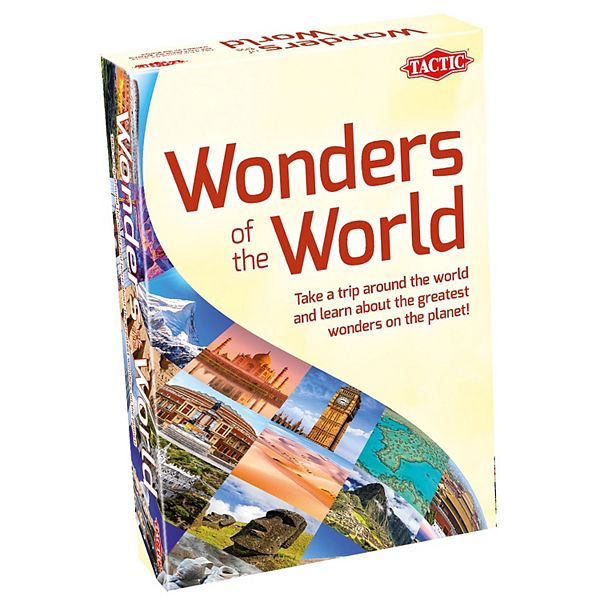 Tactic Wonders of the World Trivia Game TACTIC