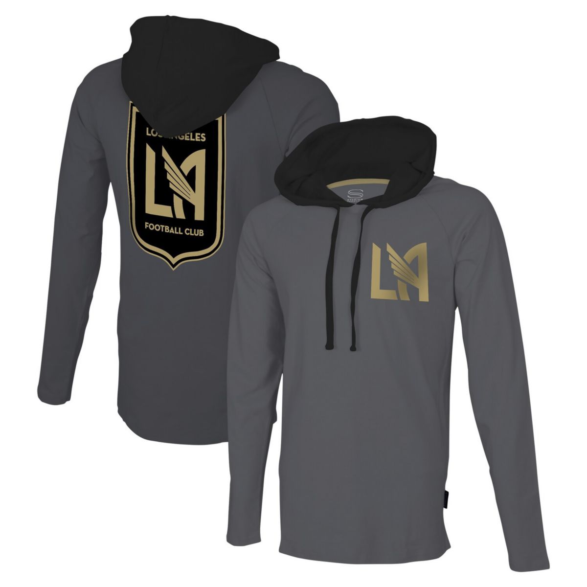 Мужская худи с длинным рукавом Stadium Essentials LAFC Tradition реглан, футболка с длинными рукавами Stadium Essentials