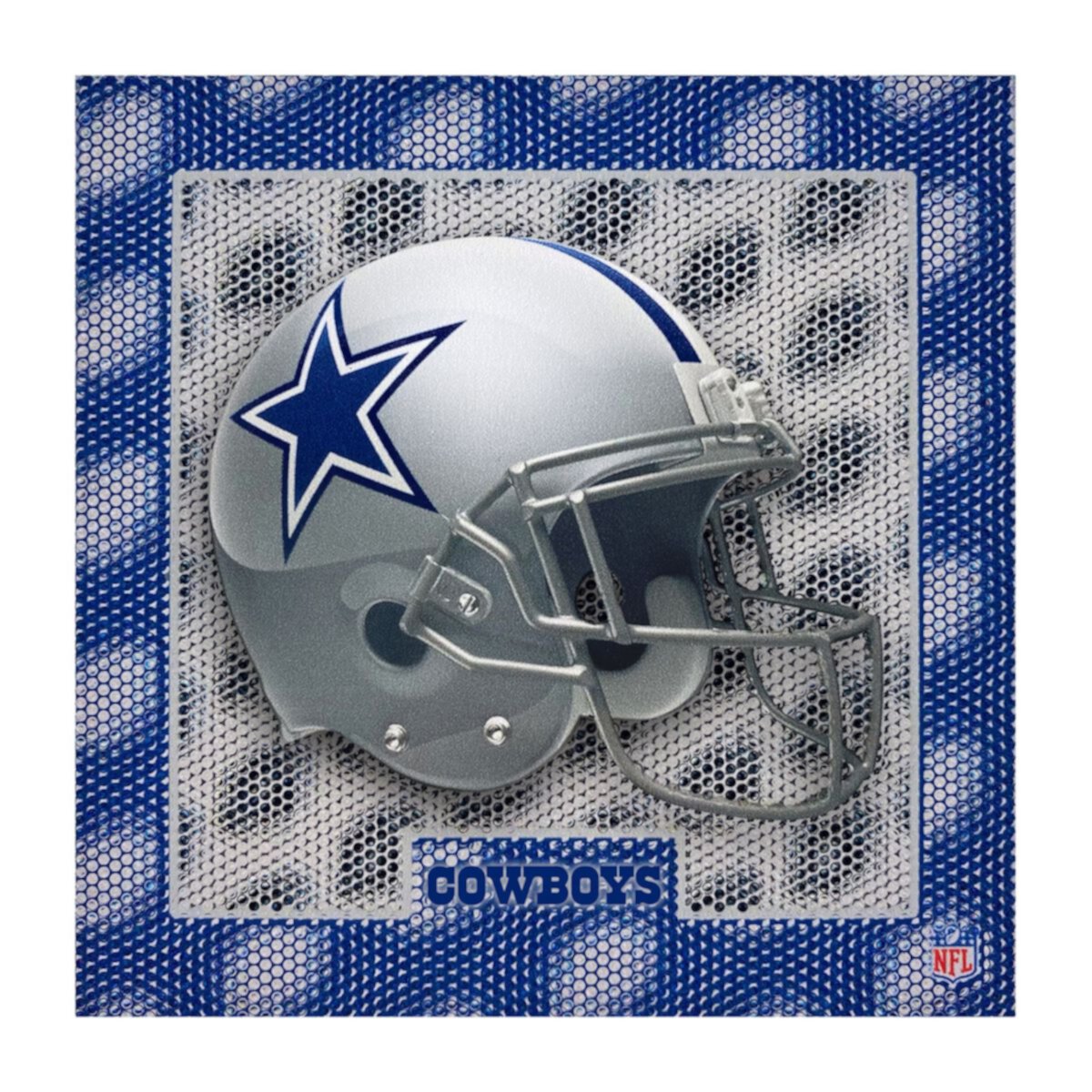 Dallas Cowboys 5D Technology Coaster Set Unbranded