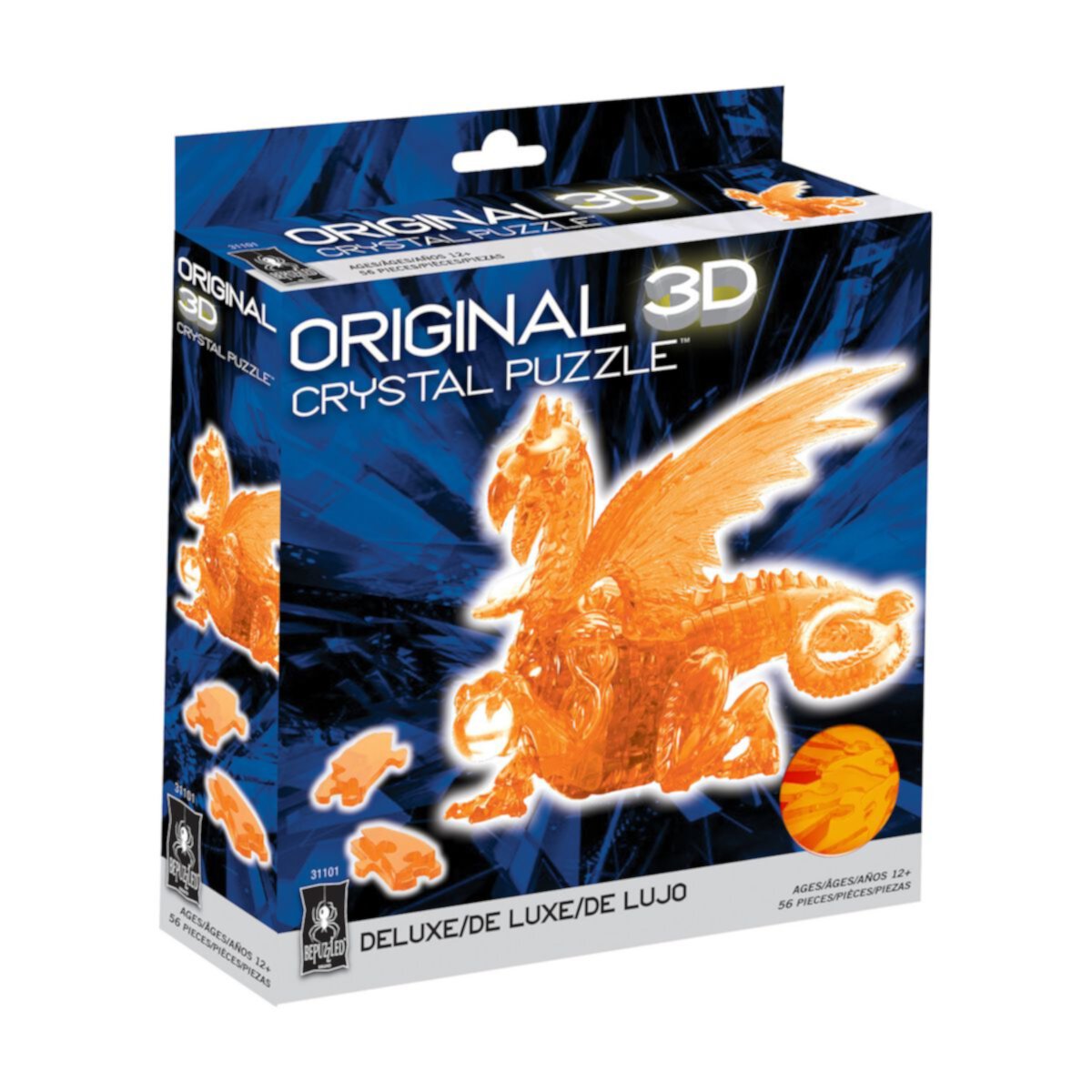 BePuzzled Dragon 3D Crystal Puzzle BePuzzled