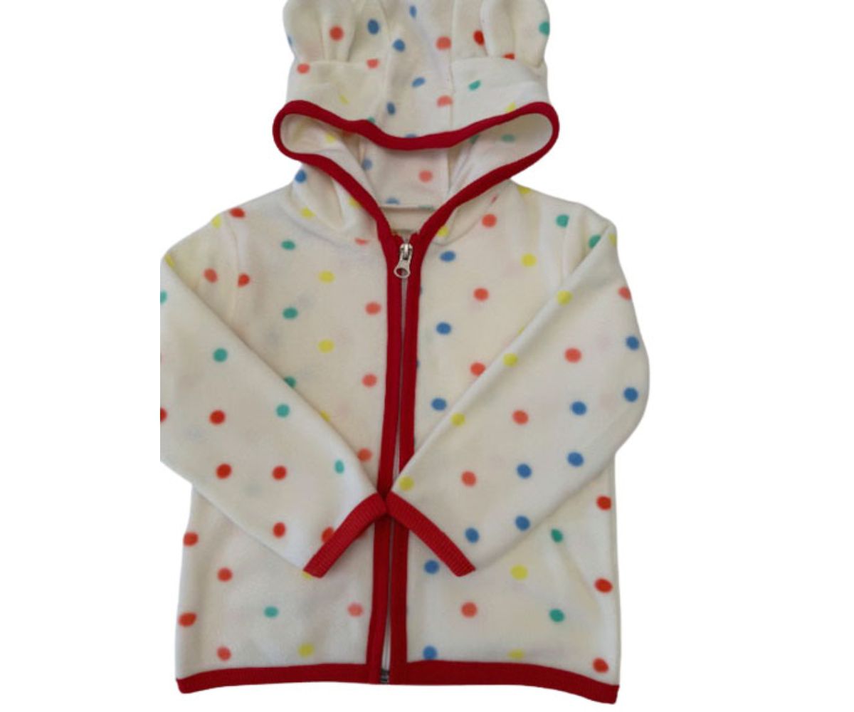 Newborn & Toddler Hoodie Polar Fleece Jackets With Ears For Little Boys & Girls WEAR SIERRA