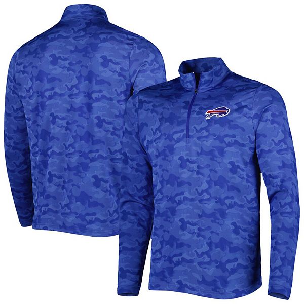 Мужская Повседневная куртка Antigua Brigade Quarter-Zip Buffalo Bills Antigua