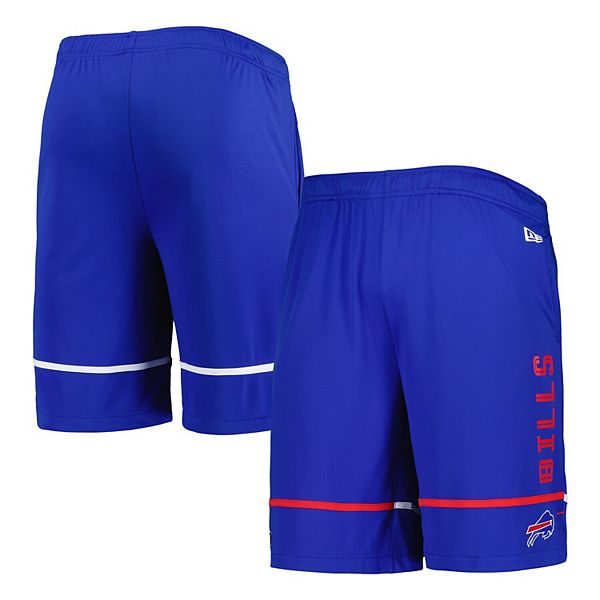 Мужские шорты New Era Royal Buffalo Bills Combine Authentic Rusher Training, 100% полиэстер New Era