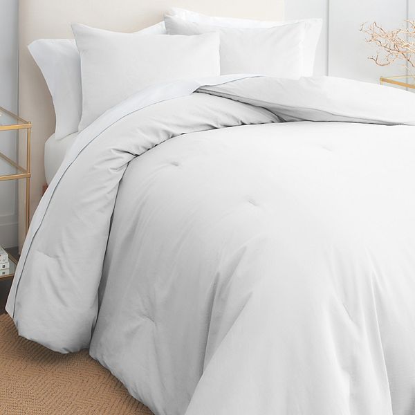 Gaiam® Relax Cotton Garment Washed Ribbed 3-Piece Comforter Set Gaiam