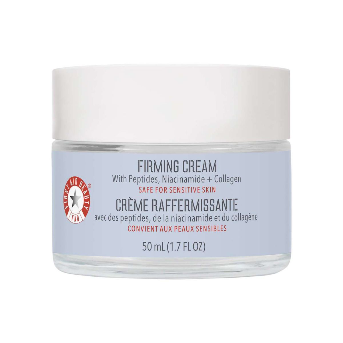 First Aid Beauty Firming Cream with Peptides, Niacinimide + Collagen First Aid Beauty