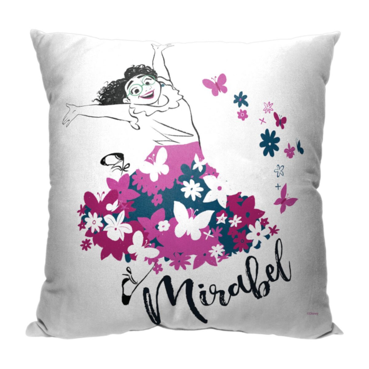 Декоративная подушка с юбкой-бабочкой Disney's Encanto Mirabel Licensed Character