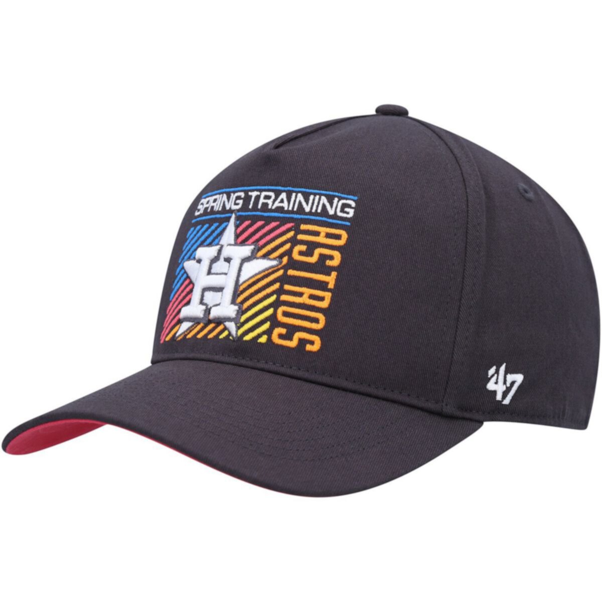 Мужская темно-серая кепка Houston Astros 2023 '47 Spring Training Reflex Hitch Snapback Unbranded