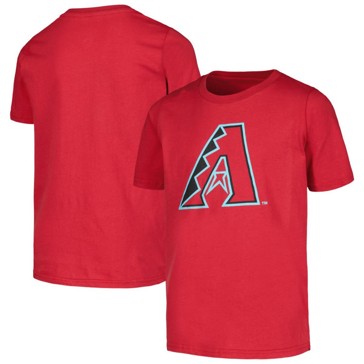 Красная футболка с логотипом Youth Fanatics Arizona Diamondbacks Primary Unbranded