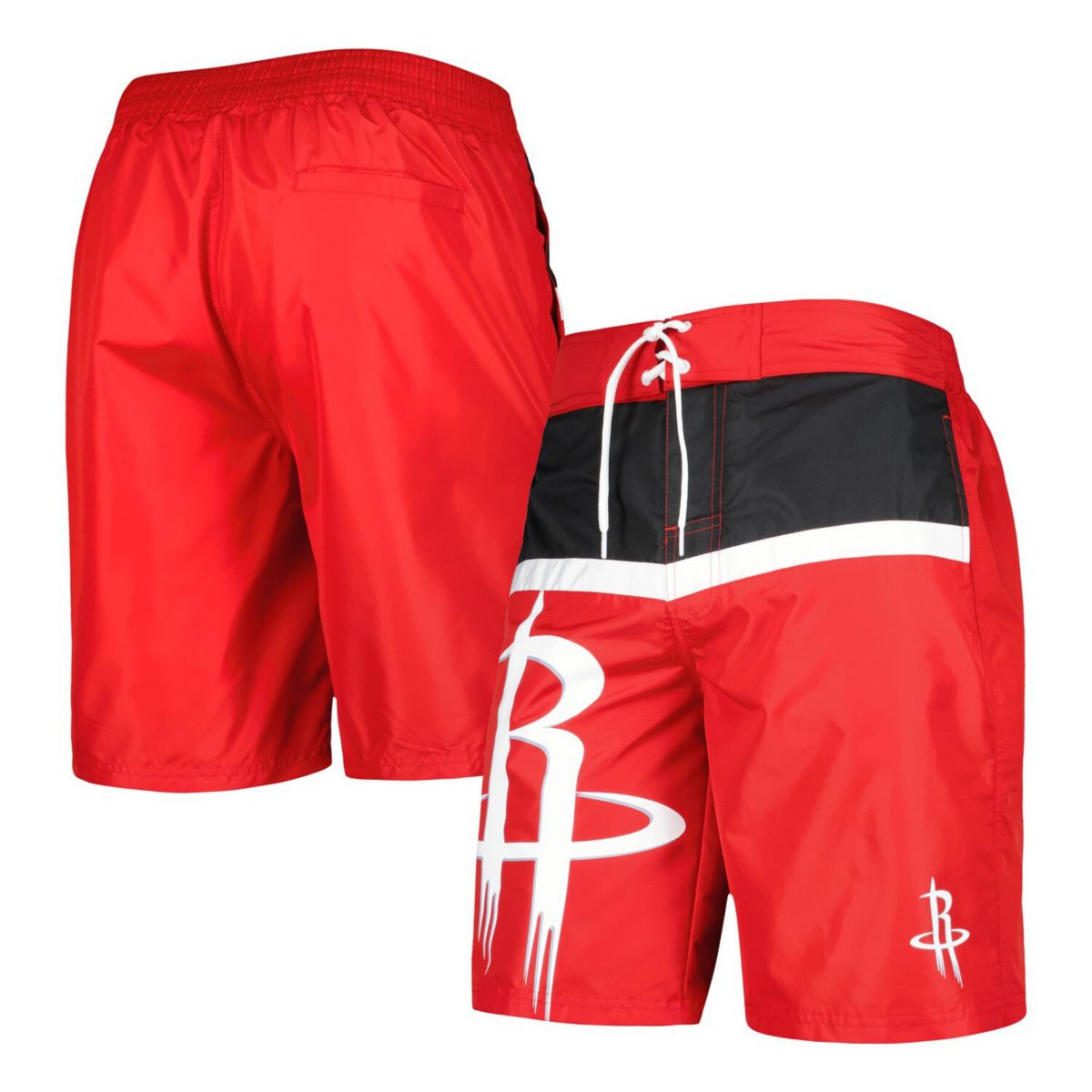 Мужские Шорты для плавания G-III Sports by Carl Banks Красные Houston Rockets Sea Wind In The Style