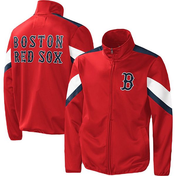 Мужская Повседневная куртка G-III Sports by Carl Banks Red Boston Red Sox Earned Run In The Style