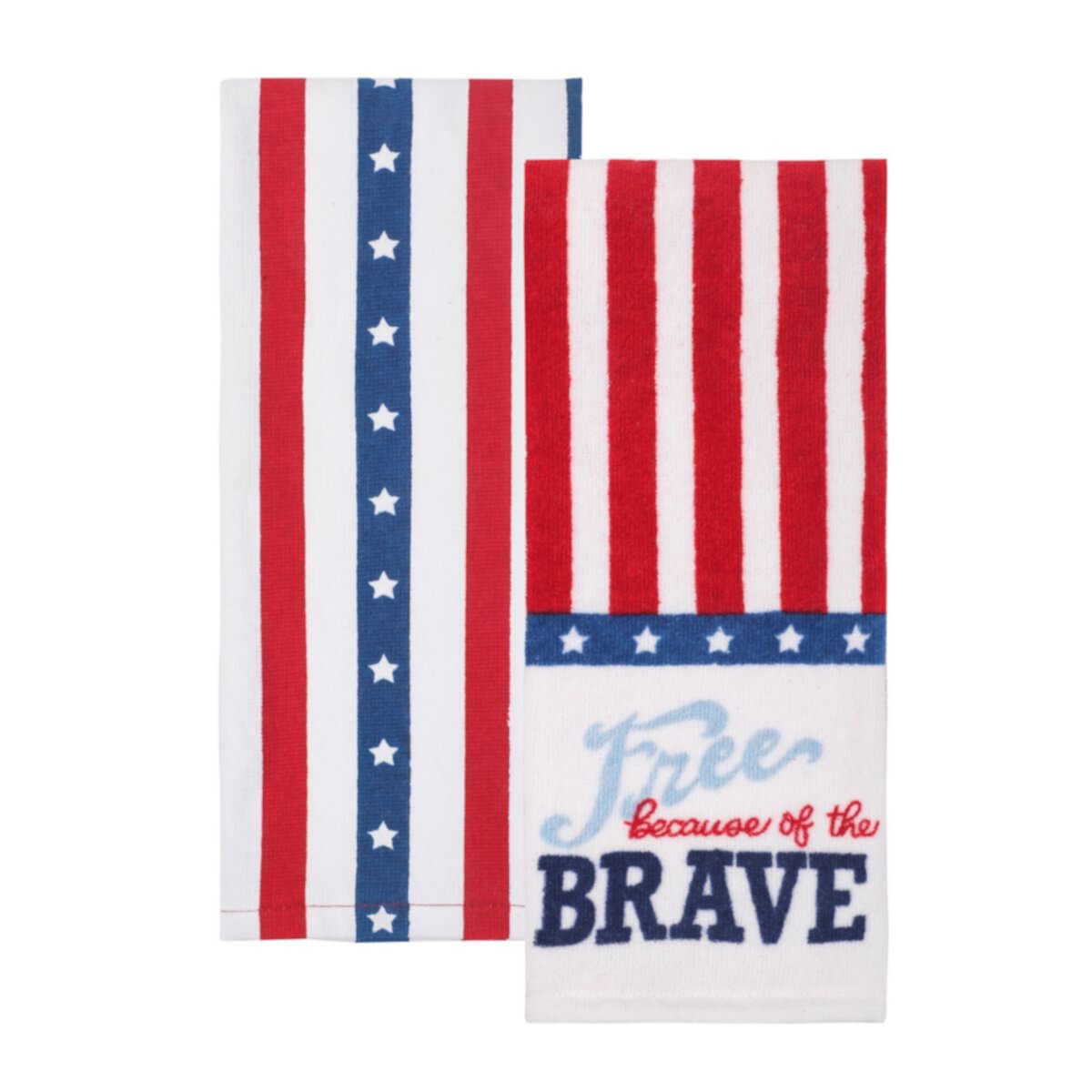 Набор кухонных полотенец Americana Patriotic из 2 упаковок махровой ткани Americana