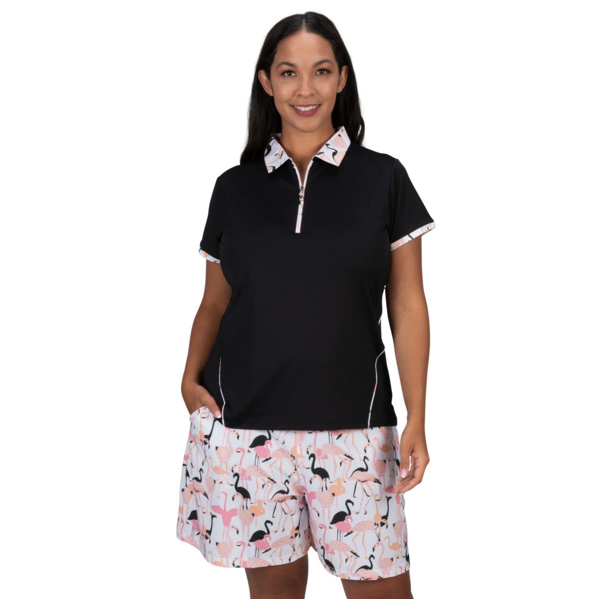 Plus Size Nancy Lopez Folly Golf Polo Nancy Lopez