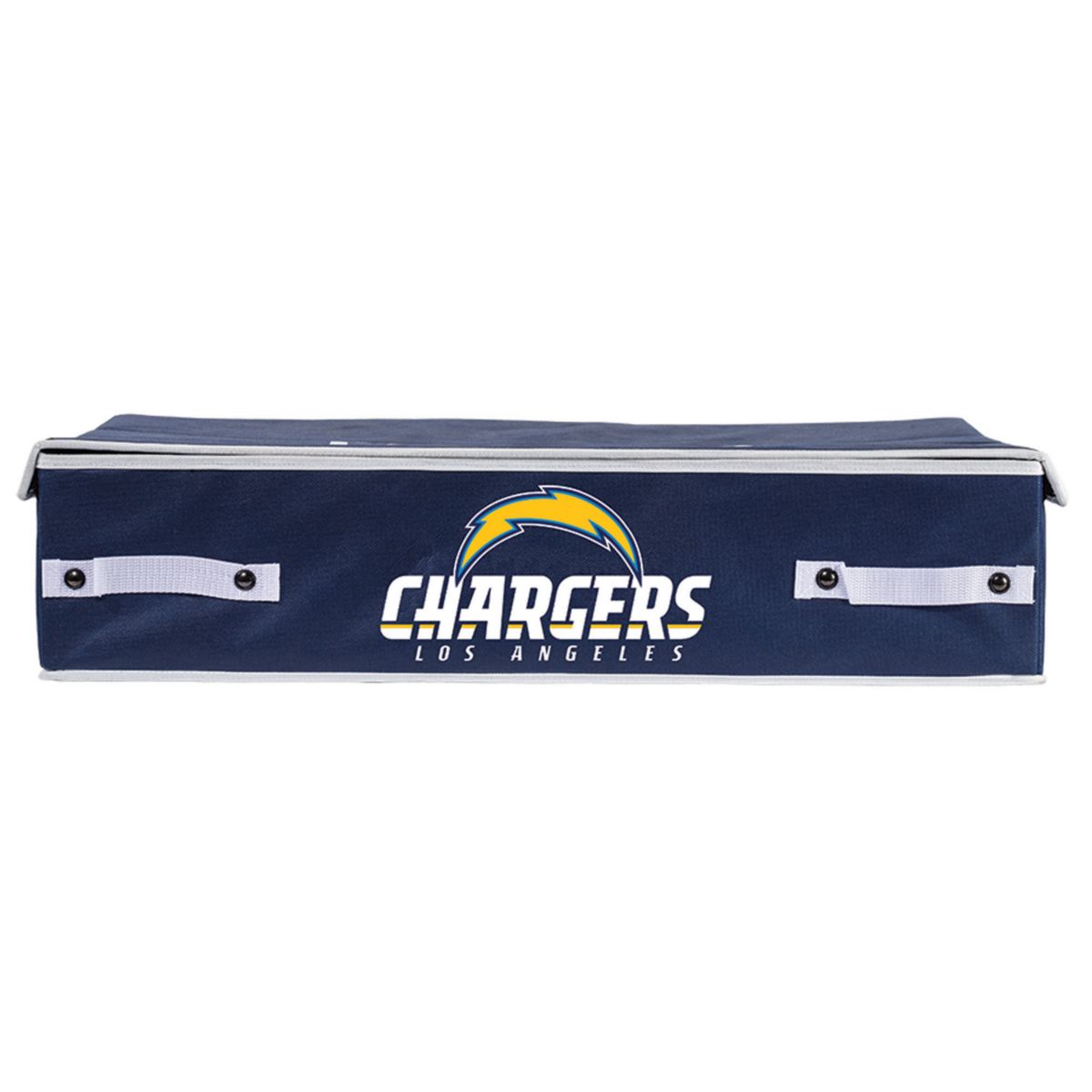 Franklin Sports Los Angeles Chargers Large Under-the-Bed Storage Bin Franklin Sports