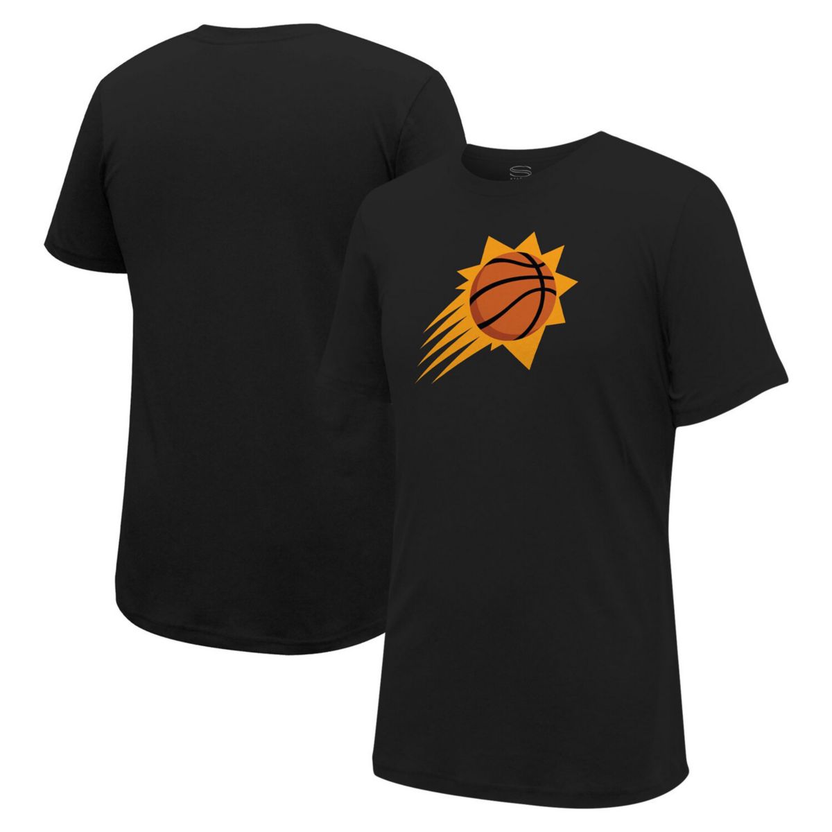 Унисекс Футболка Stadium Essentials Черная с Логотипом Phoenix Suns Stadium Essentials