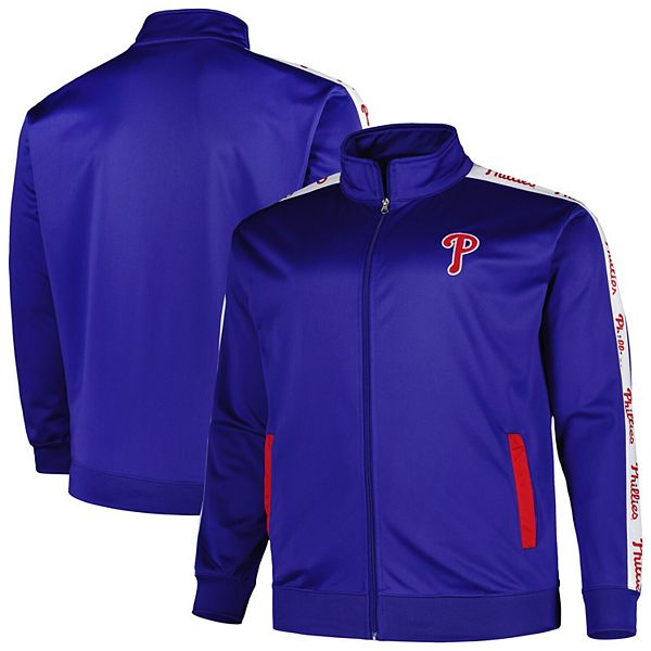 Мужская Куртка Profile Philadelphia Phillies Tricot Track Full-Zip Unbranded