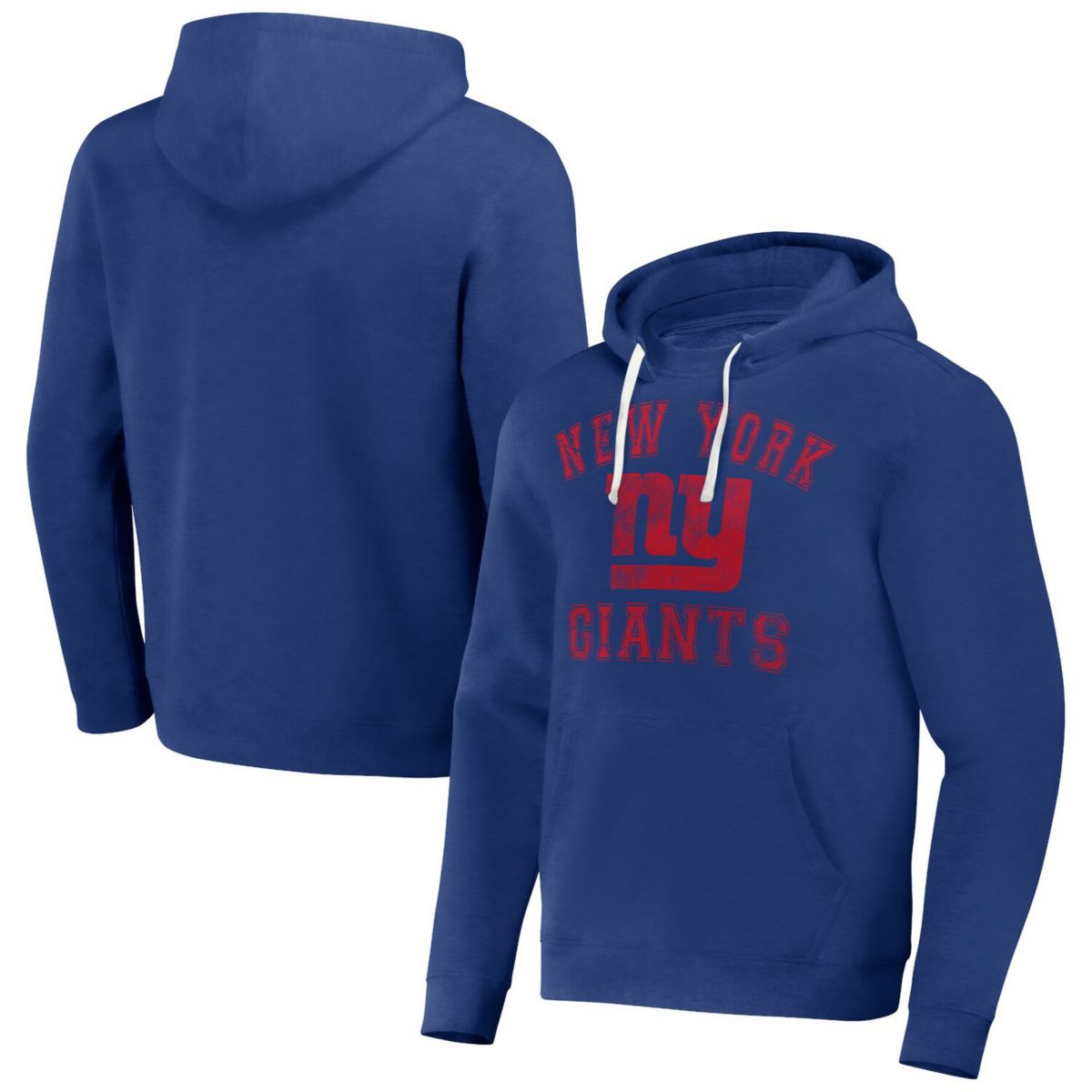 Флисовое худи-пуловер с капюшоном для мужчин из коллекции NFL x Darius Rucker New York Giants NFL x Darius Rucker Collection by Fanatics