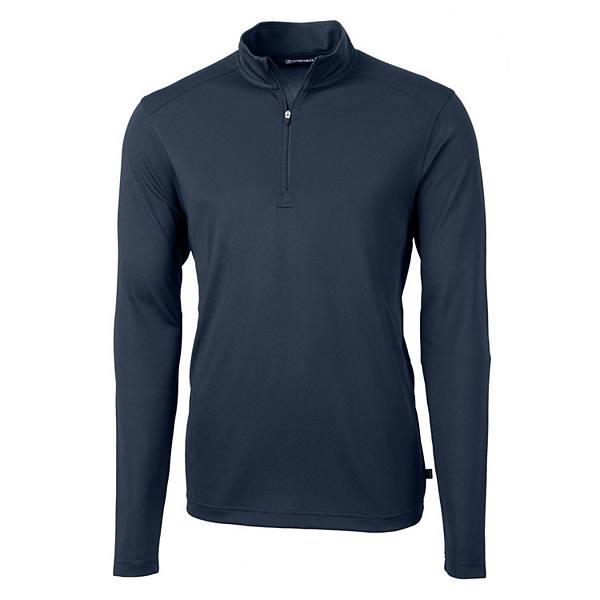 Мужская Повседневная куртка Cutter & Buck Virtue Eco Pique Recycled Quarter Zip Cutter & Buck