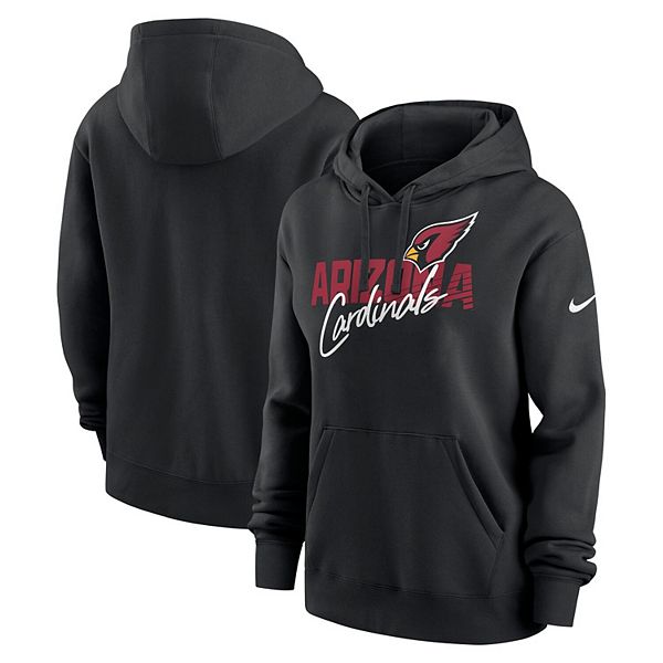 Флисовое черное женское худи Nike Arizona Cardinals Nitro USA