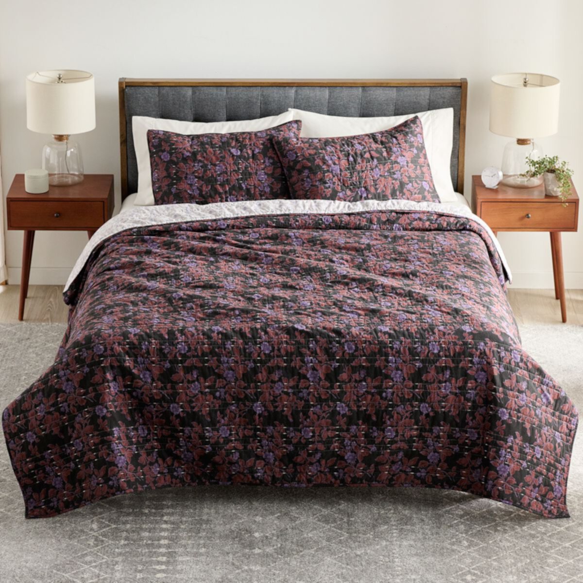 Sonoma Goods For Life® Nagoya Seed Stitch Floral Quilt or Sham SONOMA