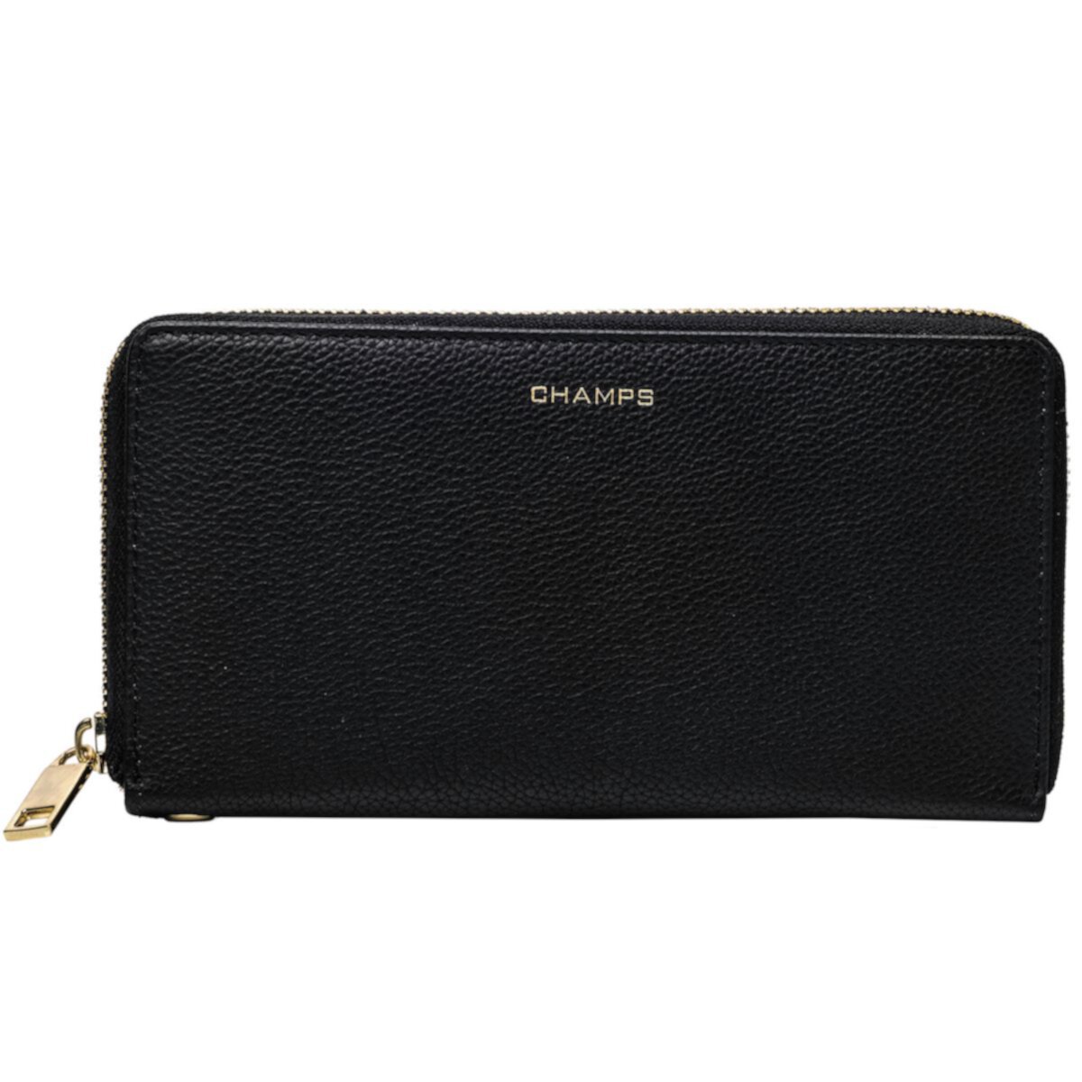 Champs Gala Collection Leather Zippered Clutch CHAMPS