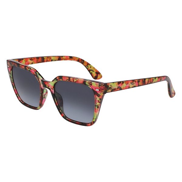 Women's DRAPER JAMES RSVP™ 52mm Blush Floral Square Sunglasses Draper James