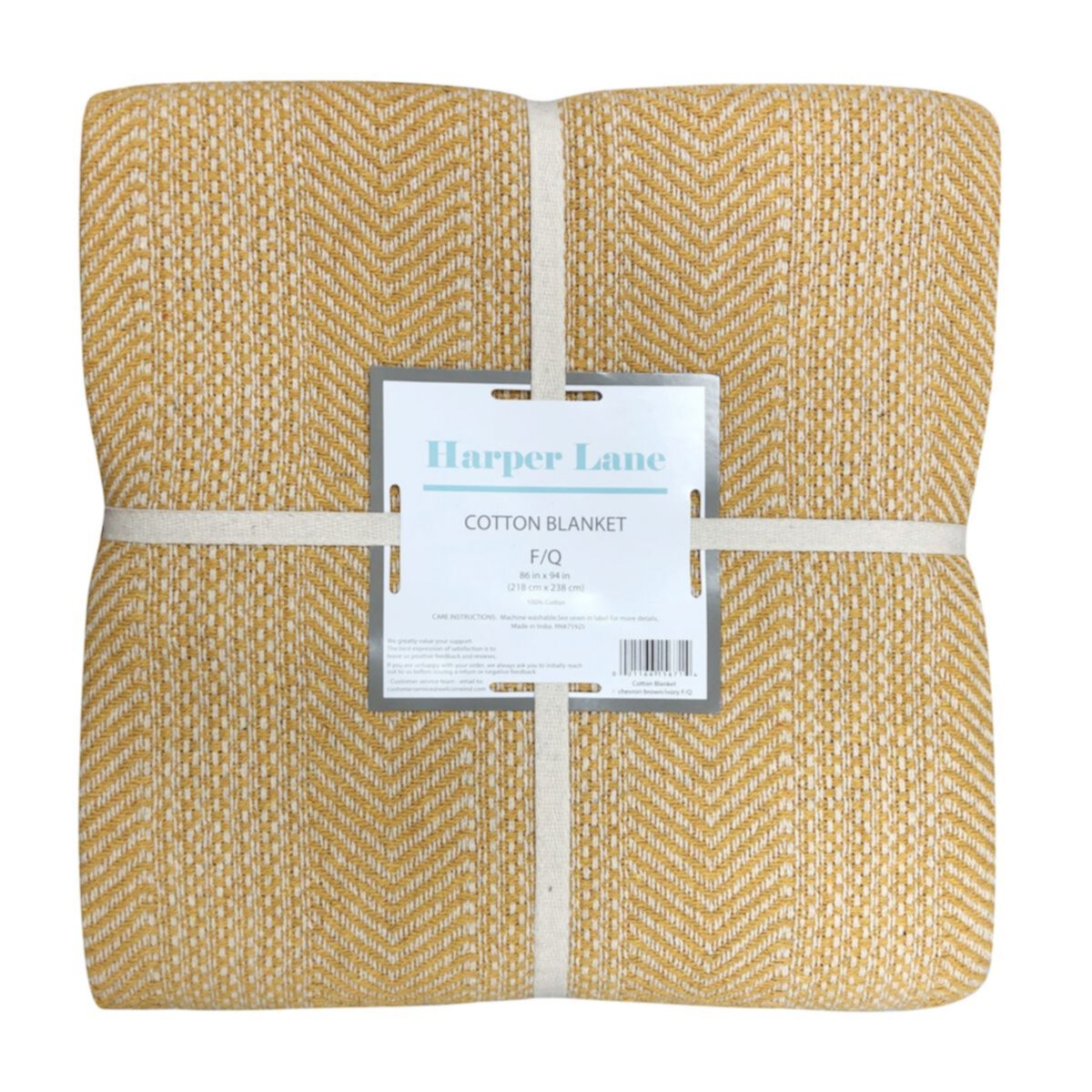 Palermo Chevron Cotton Blanket Harper Lane