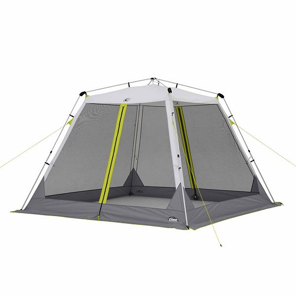 Сетчатая палатка CORE 10' x 10' с защитой от ультрафиолета 50+, 2 двери, 120 см x 120 см Core