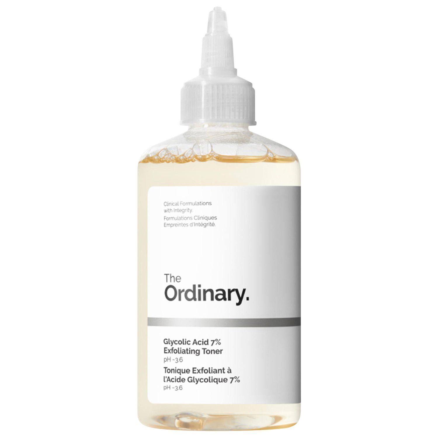 Отшелушивающий тоник с гликолевой кислотой 7% для всех типов кожи, 240 мл The Ordinary