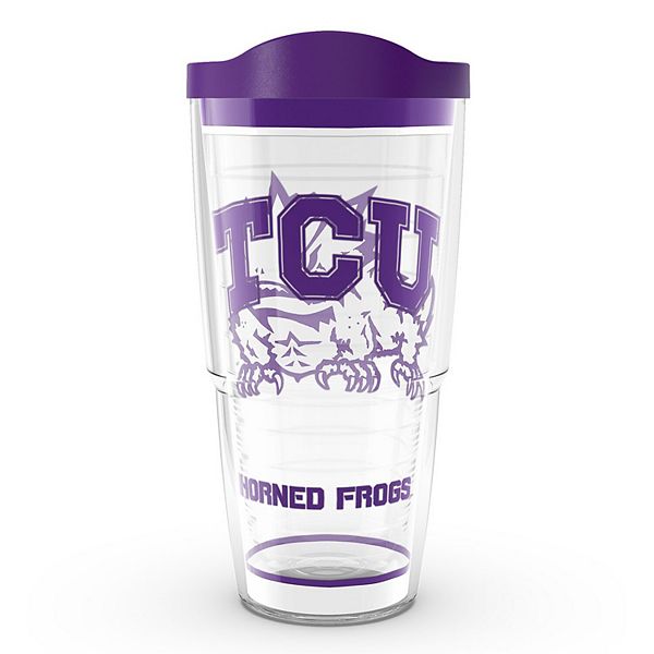 Tervis TCU Horned Frogs 24 унции. Традиционный классический стакан Vera Bradley x Tervis