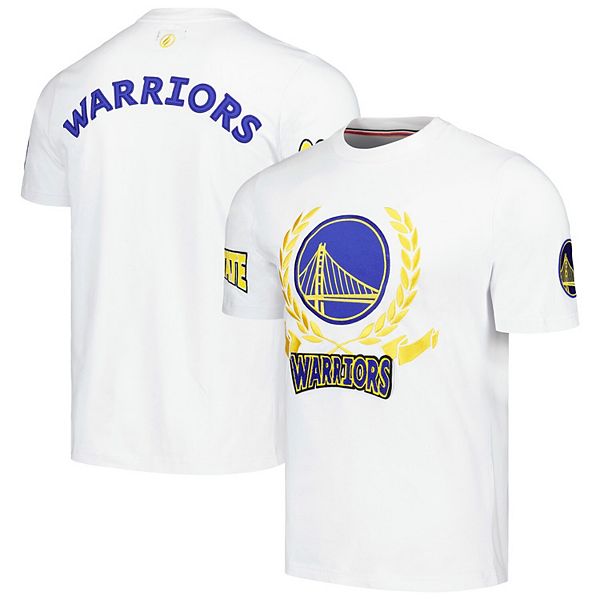 Унисекс Футболка FISLL Белая Golden State Warriors Heritage Crest Fisll