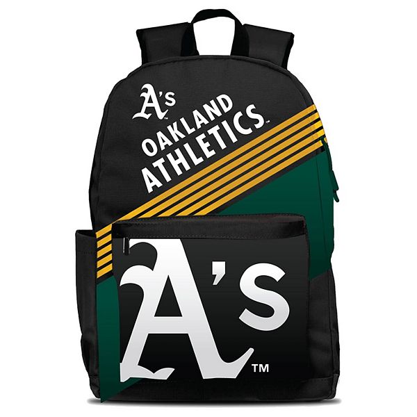 Стильный рюкзак Ultimate Fan Oakland Athletics с отделением для ноутбука и удобной ручкой Unbranded