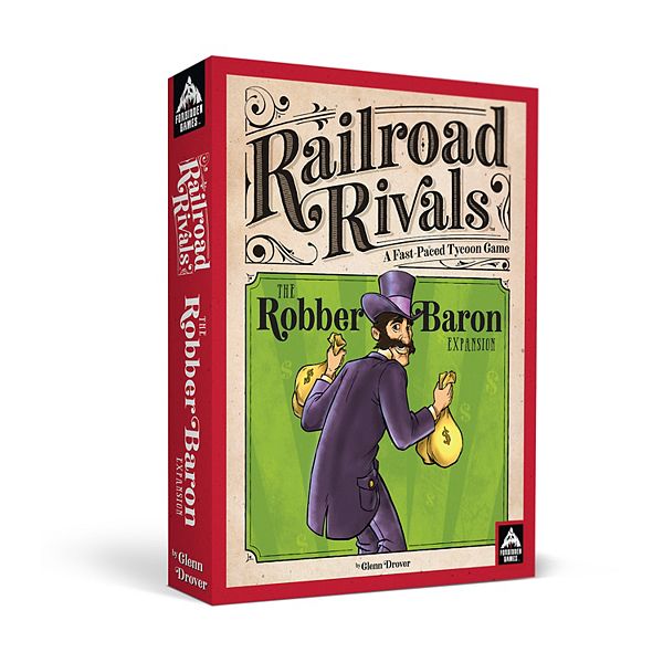 Front Porch Games Railroad Rivals - The Robber Baron Expansion Front Porch Classics